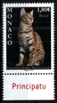Stamps Monaco -  Feria felina internacional