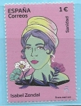 Stamps Spain -  Isabel Zendal(1773c-1806)