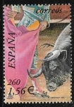 Stamps : Europe : Spain :  Toros - Personajes famosos