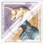 Stamps Somalia -  ANIMALES PREHISTÓRICOS