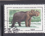 Stamps Madagascar -  ANIMALES PREHISTÓRICOS- Uintaterium