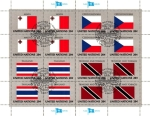 Sellos de America - ONU -  Banderas de nuevos paises