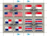 Stamps ONU -  Banderas de nuevos paises