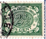 Sellos de Europa - Holanda -  1902 indias holandesas: cifras