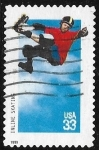 Stamps United States -  Inline Skating