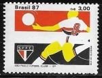 Stamps : America : Brazil :  FC São Paulo, São Paulo/SP