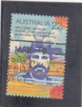 Stamps Australia -  personaje