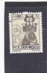 Stamps Poland -  zodiaco