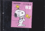 Stamps Japan -  SNOOPY -