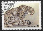 Stamps Kyrgyzstan -  Pantera Uncia