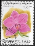 Sellos de Asia - Arabia Saudita -  Flores - Phalaenopsis