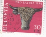 Stamps Switzerland -  Pro Patria 1974
