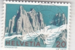 Stamps Switzerland -  paisaje nevado