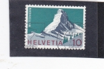 Stamps Switzerland -  paisaje nevado- Matterhorn