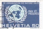 Stamps Switzerland -  25 aniversario O.N.U