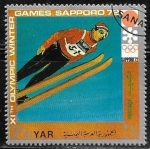 Stamps Yemen -  Juegos Olimpicos Sapporo 72