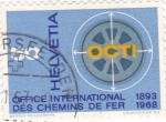 Stamps : Europe : Switzerland :  75 aniversario de OCTI