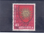 Stamps Switzerland -  Escudo de armas de Sierre (cantón de Wallis)
