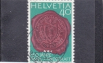 Stamps Switzerland -  150 aniversario Basel-Andschaft