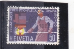 Stamps Switzerland -  50 aniversario organización internacional del trabajo