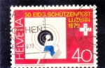 Stamps Switzerland -  50º Festival Federal de Fusileros, Lucerna, del 7 al 22 de julio