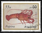 Stamps United Arab Emirates -  Palinurus elephas
