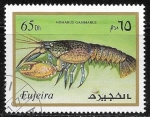 Stamps United Arab Emirates -  Homarus gammarus