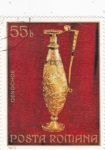 Stamps Romania -  amfora