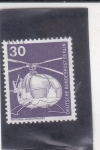 Stamps Germany -  helicóptero-Berlin