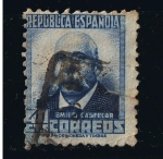 Stamps Spain -  Edifil  nº  660   República Española    Emilio Castelar