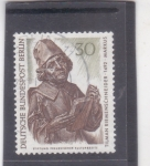 Stamps Germany -  Tilman Riemenschneider-Berlin