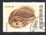 Stamps : Asia : Vietnam :  581 - Caracola Marina (VIETNAM DEL NORTE)