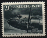 Stamps Netherlands Antilles -  X aniv. Líneas aéreas Indias Holandesas