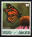 Stamps : America : Netherlands_Antilles :  Danaos plexippus