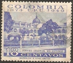 Stamps Colombia -  correo colonial santo domingo