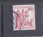 Stamps Germany -  castillo Neuschwanstein
