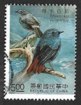 Stamps Taiwan -  2806 - Colirrojo Fuliginoso