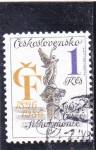 Stamps Czechoslovakia -  60 aniversario filarmonica