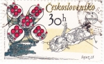 Stamps : Europe : Czechoslovakia :  SOYUZ 28