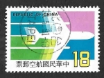 Stamps Taiwan -  C89 - Avión