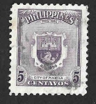 Sellos de Asia - Filipinas -  557 - Escudo de Manila