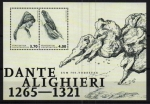 Stamps Liechtenstein -  VII centenario muerte Dante Alighieri