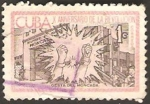 Stamps Cuba -  X anivº de la revolucion, gesta del moncada