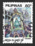 Sellos de Asia - Filipinas -  1986 - Isla Fiesta´89