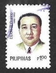 Sellos de Asia - Filipinas -  2022d - Elpidio Quirino