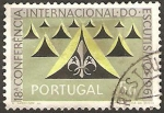 Stamps : Europe : Portugal :  18 conferencia internacional de escutismo