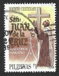 Stamps Philippines -  2102 - IV Centenario de la Muerte de San Juan de la Cruz