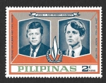 Stamps Philippines -  XXX - John F. y Robert Kennedy