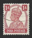 Sellos de Asia - India -  171 - Rey Jorge VI del Reino Unido