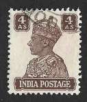 Sellos de Asia - India -  176 - Rey Jorge VI del Reino Unido